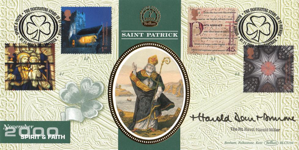 2000 (11) Spirit & Faith - Benham BLCS Official - Signed by Rt Rev. Harold Miller