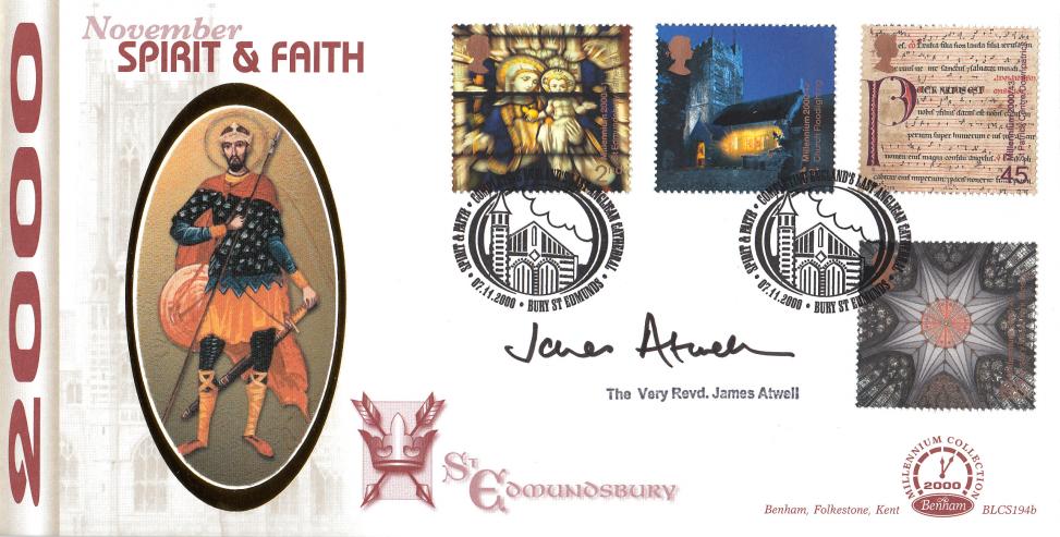 2000 (11) Spirit & Faith - Benham BLCS Official - Signed by Rev. James Atwell