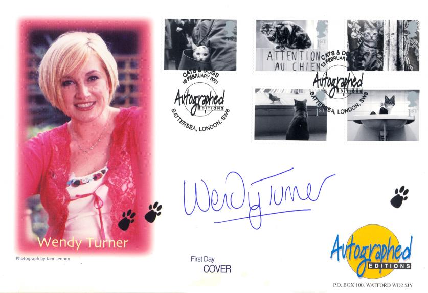 2001 (02) Cats & Dogs - Westminster Autographed Editions Official - Signed by Wendy Turner