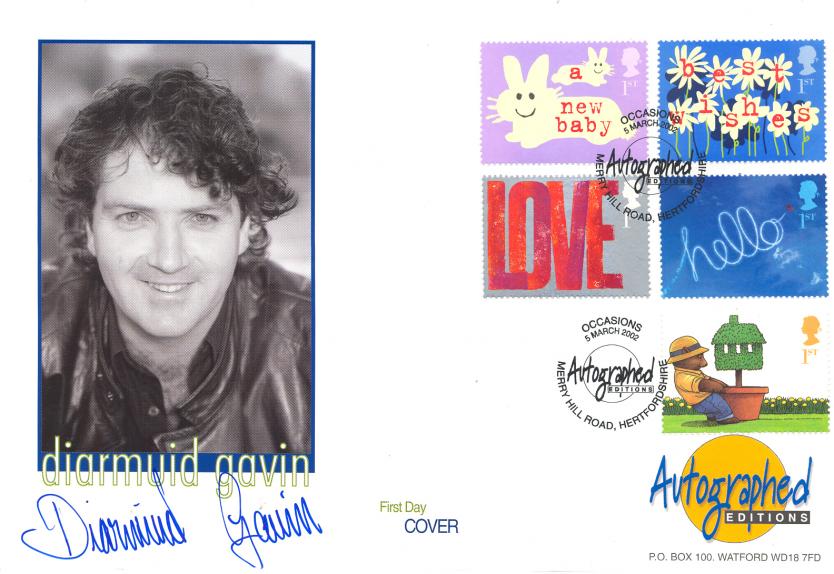 2002 (03) Occasions - Westminster Autographed Editions Official - Signed by Diarmuid Gavin