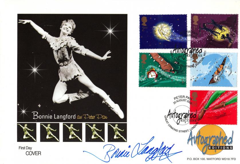 2002 (08) Peter Pan - Westminster Autographed Editions Official - Signed by Bonnie Langford