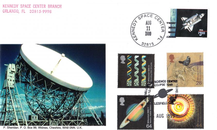 1999 (08) Scientists - Sheridan Official (Doubled at Kennedy Space Centre) - 20 Only Done