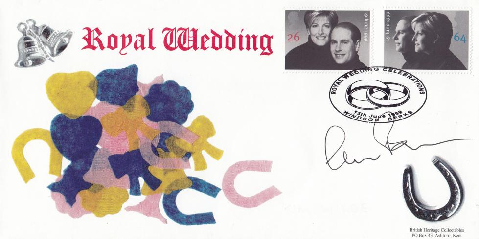 1999 (06) Wedding - British Heritage Collectables (Confetti) Official - Signed by Chris Brown