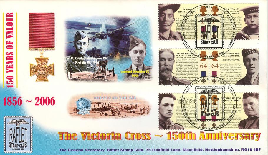 2006 (09) Victoria Cross (Stamps) - RAFlet Stamp Club Official