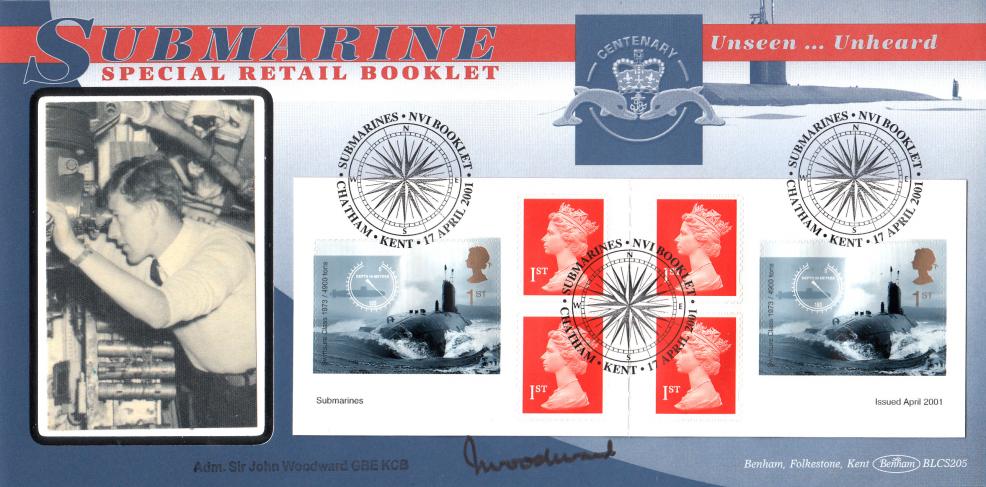 2001 (04) Submarines NVI Retail Book - Benham BLCS 205 Official - Signed by the late Admiral Sir John 'Sandy' Woodward