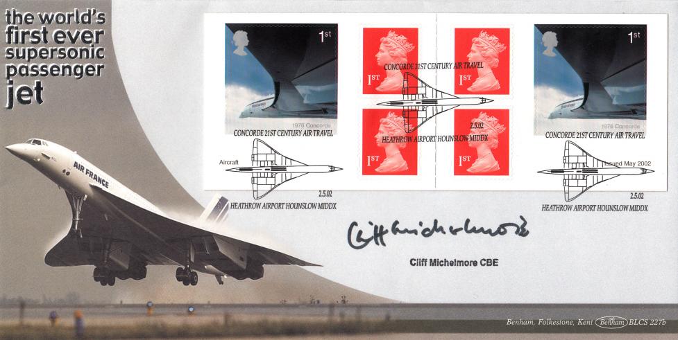 2002 (05) Airliners (NVI Book) - Benham BLCS 227 Official - Signed by the late Cliff Michelmore