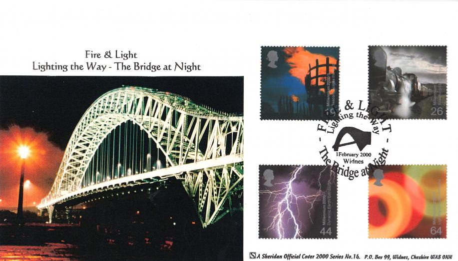 2000 (02) Fire and Light - Sheridan 'Bridge At Night' Official