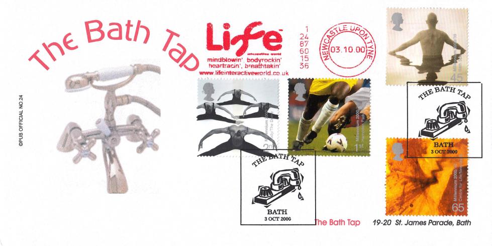 2000 (10) Body & Bone - Brazier 'Pub' Official + LIFE Meter Mark