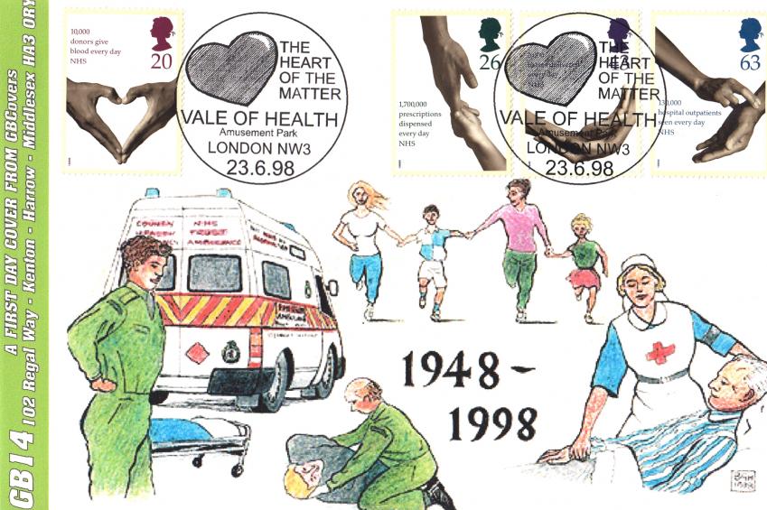 1998 (06) National Health Service - GBFDC (Old Style) Official