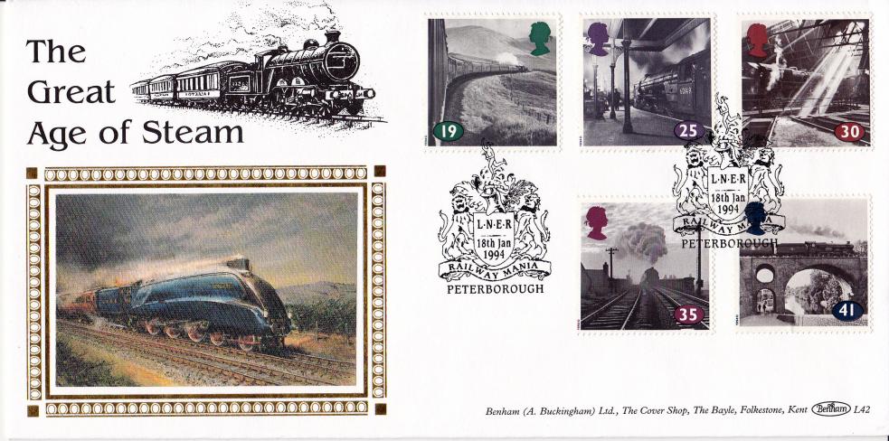 1994 (01) The Age of Steam - Benham L42 LNER Peterborough Official