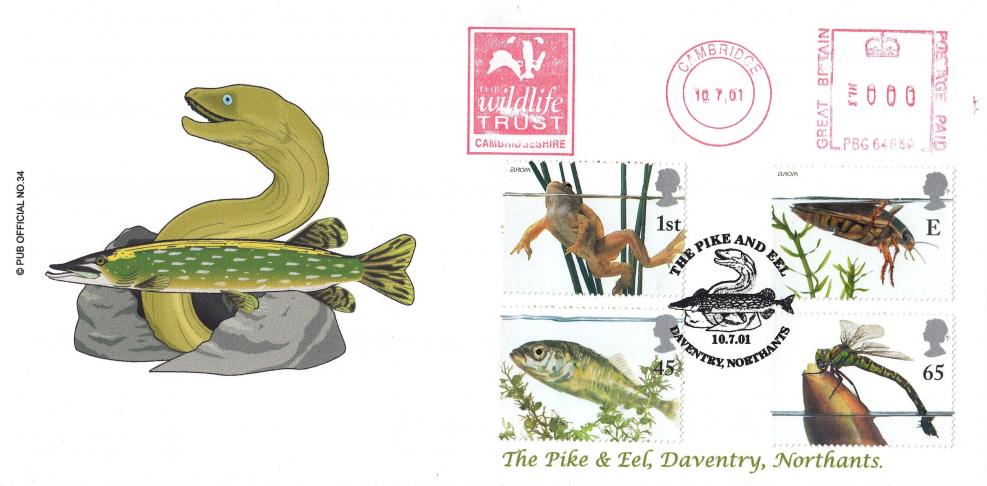 2001 (07) Pondlife - Brazier 'Pub' Official + The Wildlife Trust Meter Mark