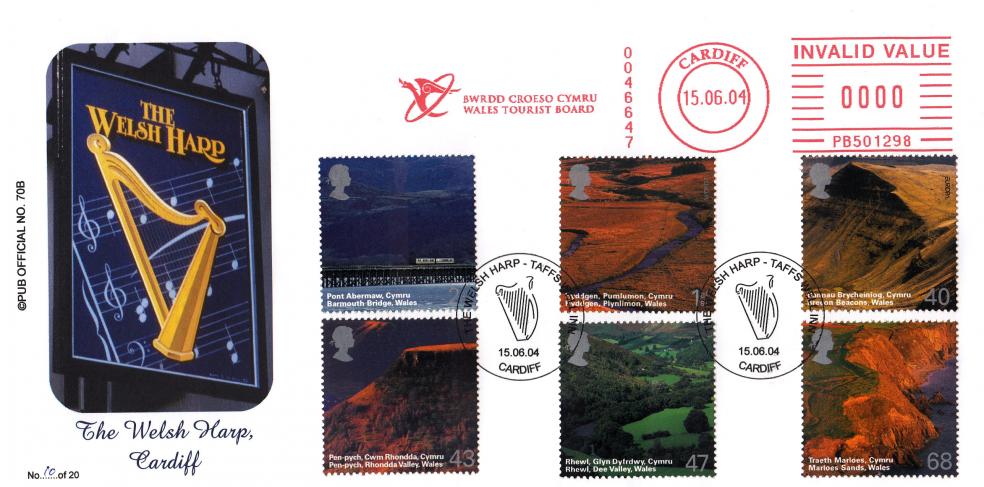 2004 (06) Wales - Brazier 'Pub' Official + Wales Tourist Board Meter Mark