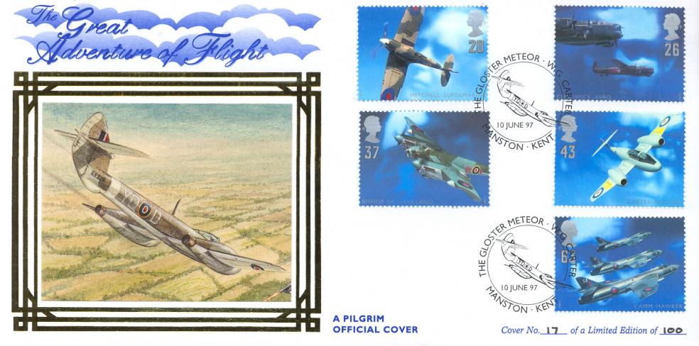 1997 (06) Architects Of The Air - Pilgrim (Gloster Meteor) Official