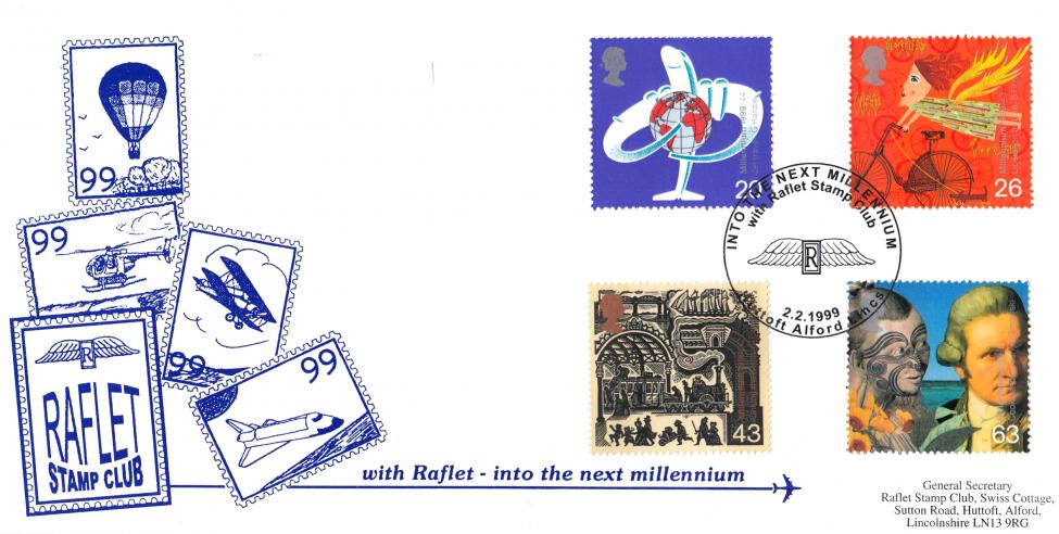 1999 (02) Travellers - RAFlet Stamp Club Official