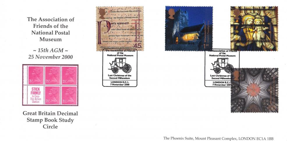 2000 (11) Spirit & Faith - Ray Pottle Friends of the National Postal Museum Official