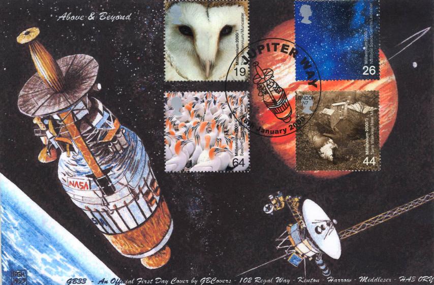 2000 (01) Above and Beyond - GB Covers (Derek Williams) GB Official