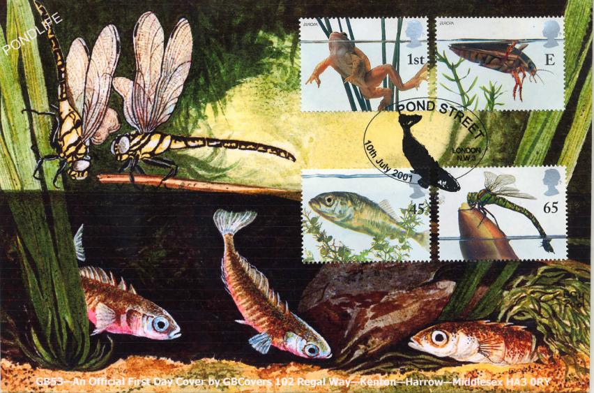 2001 (07) Pondlife - GB Covers (Derek Williams) GB Official