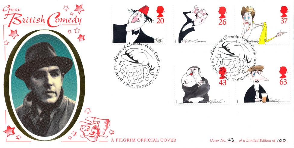 1998 (04) Comedians - Benham Pilgrim 'Peter Cook' Official