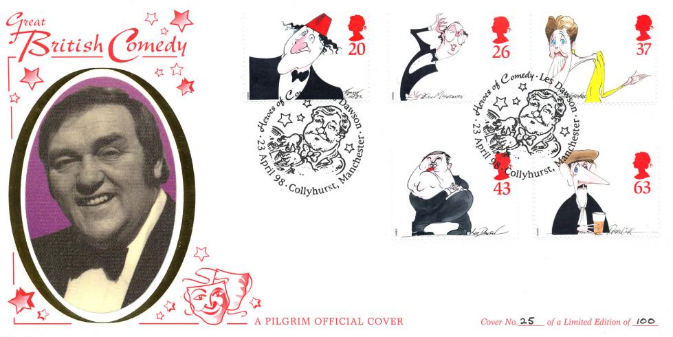 1998 (04) Comedians - Benham Pilgrim 'Les Dawson' Official