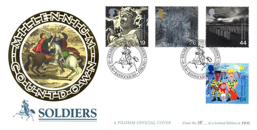 1999 (10) Soldiers - Benham Pilgrim 'Scottish Independence' Official