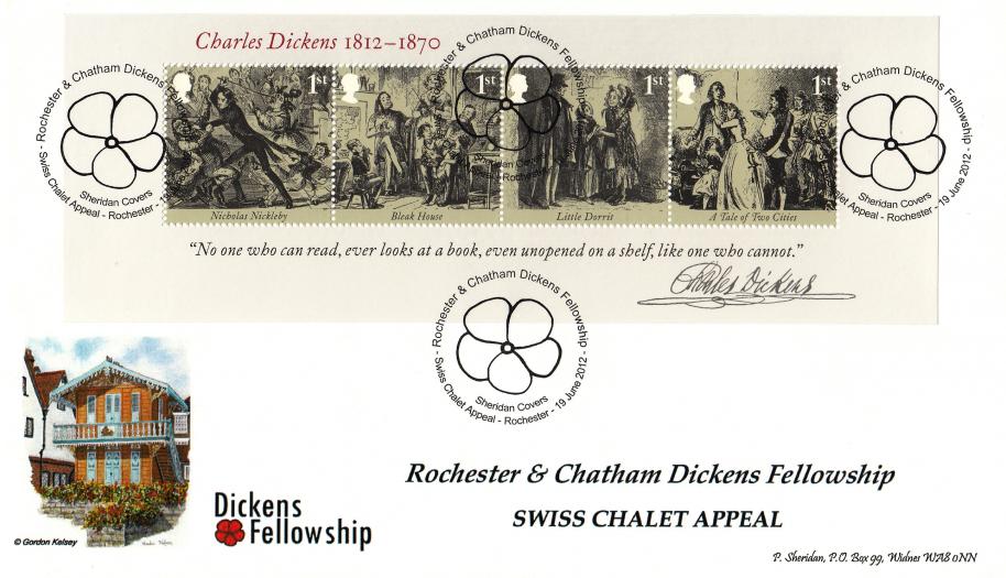 2012 (06) Charles Dickens (M/S) - Sheridan Official