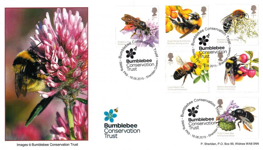 2015 (08) Bees (Stamps) - Sheridan Official