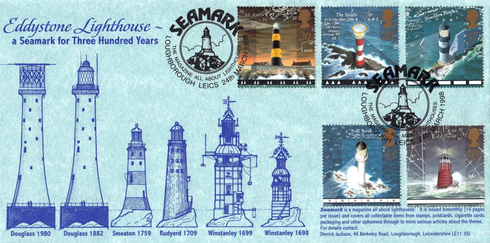 1998 (03) Lighthouses - Bradbury Seamark Magazine Official