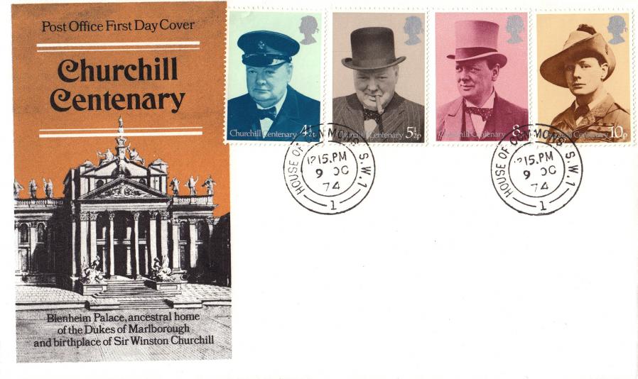 1974 (10) Churchill - PO - House of Commons CDS