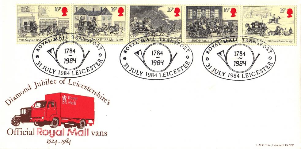1984 (07) Royal Mail - Leicester Museum of Technology Official