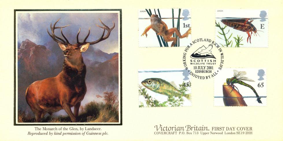 2001 (07) Pondlife - Covercraft Scottish Wildlife Trust ALTERNATIVE Official