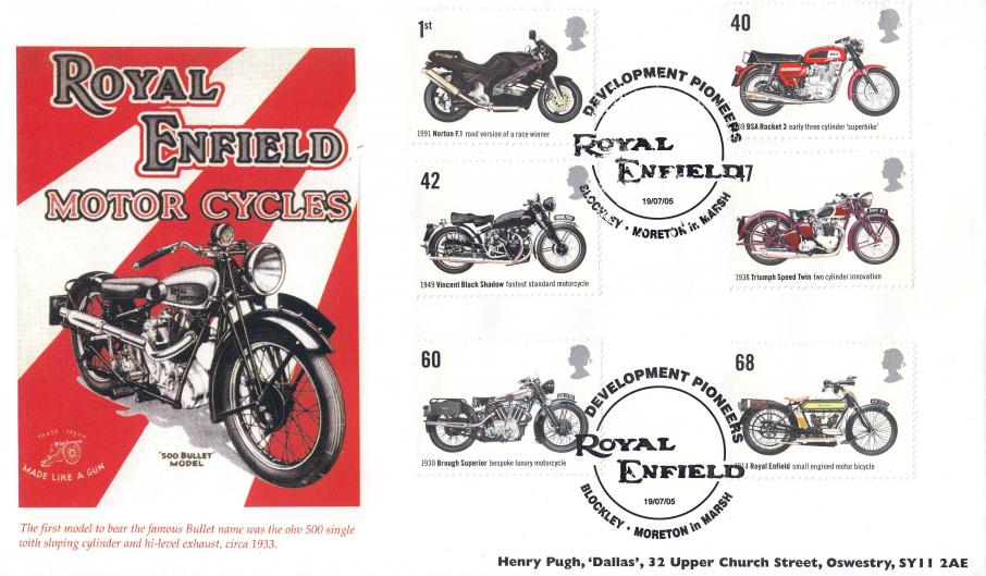 2005 (07) Motorcycles - Henry Pugh (Royal Enfield) Official