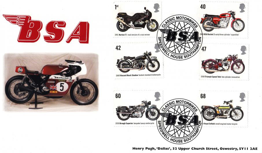 2005 (07) Motorcycles - Henry Pugh (BSA) Official