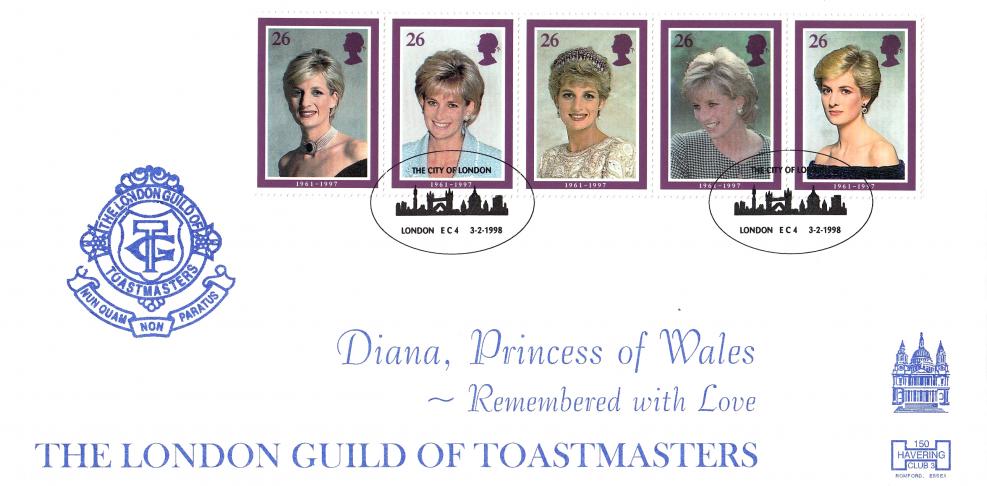 1998 (02) Diana - Havering London Guild of Toastmasters Official