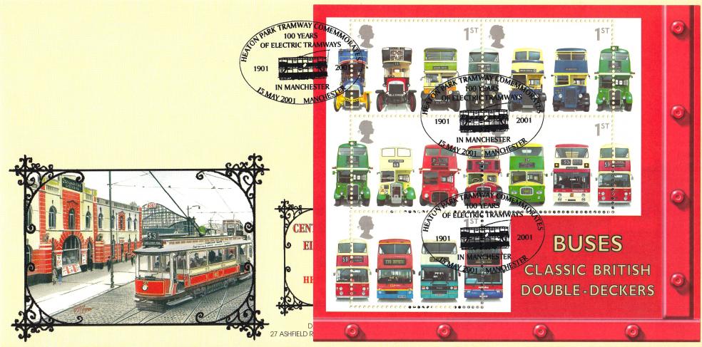 2001 (05) Buses (M/S) - Dawn Manchester Electric Tramways Centenary Official