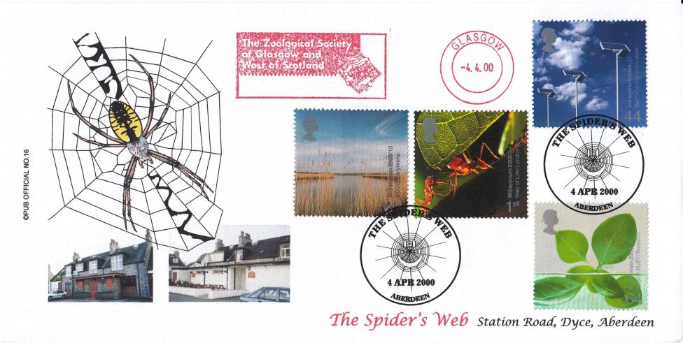 2000 (04) Life and Earth - Brazier 'Pub' Official + The Zoological Society of Glasgow and West of Scotland Meter Mark