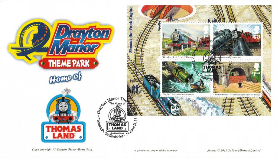 2011 (06) Thomas The Tank Engine (M/S) - Sheridan 'Drayton Manor' Official