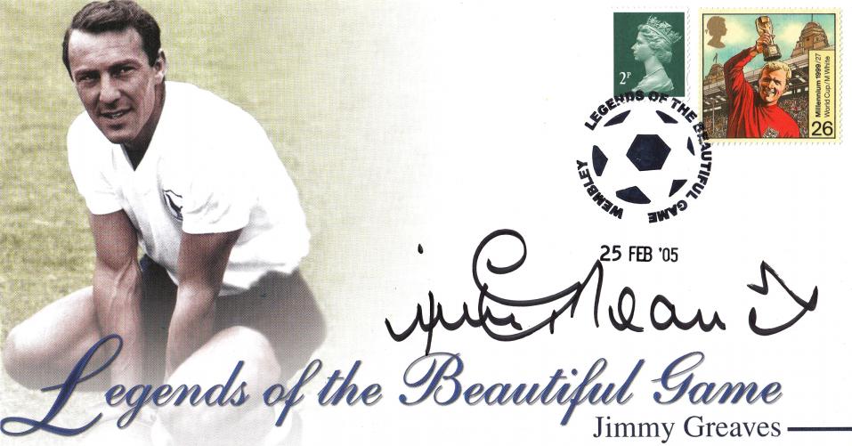2005 (02) Legends Of The Beautiful Game - Featuring and signed by the late Jimmy Greaves