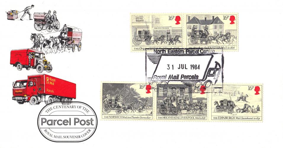1984 (07) Royal Mail - North Eastern Parcel Centre Official