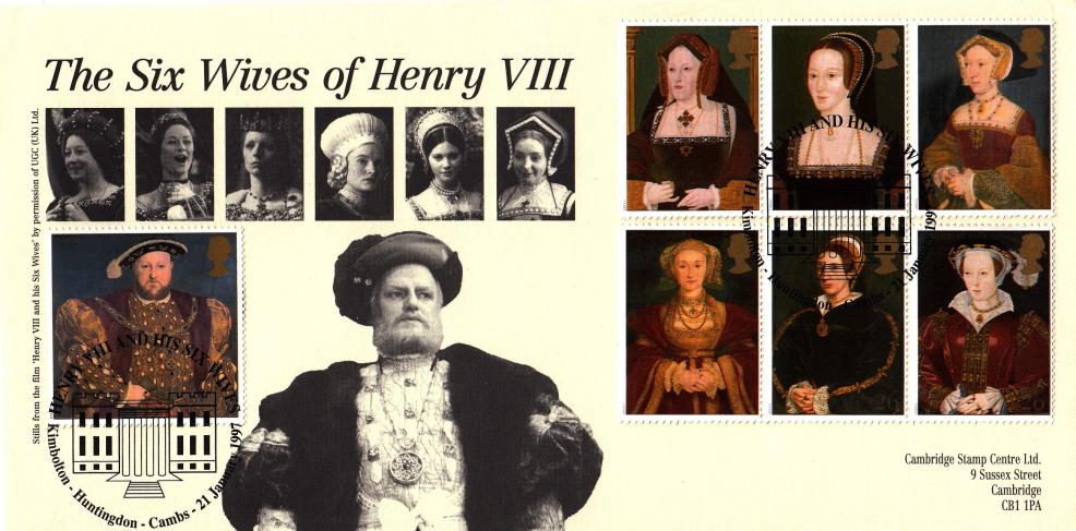 1997 (01) Tudors - Cambridge Henry VIII, Kimbolton, Huntingdon Official