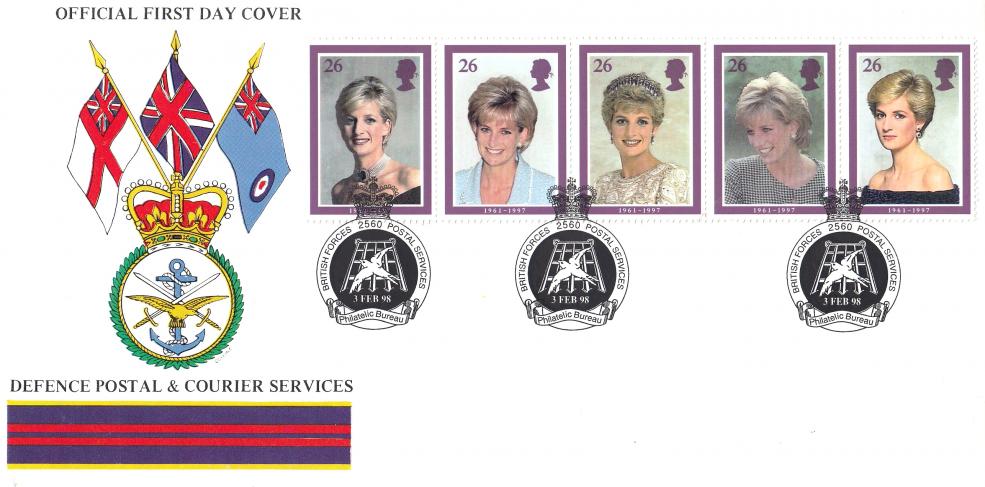 1998 (02) Diana - Postal & Courier Services BF2560PS Official