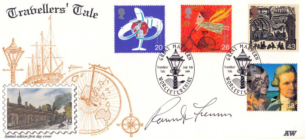 1999 (02) Travellers - Alan Wright Official - Signed by Sir Ranulph Fiennes