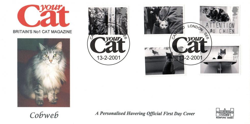 2001 (02) Cats & Dogs - Havering 'Your Cat' & 'Your Dog' Officials PAIR (Demi & Cobweb Versions)