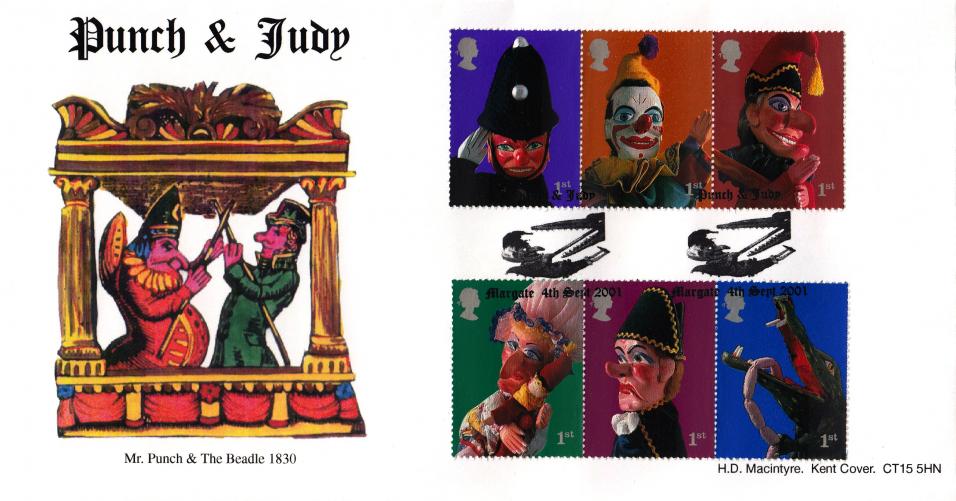 2001 (09) Puppets (Stamps) - Macintyre Official