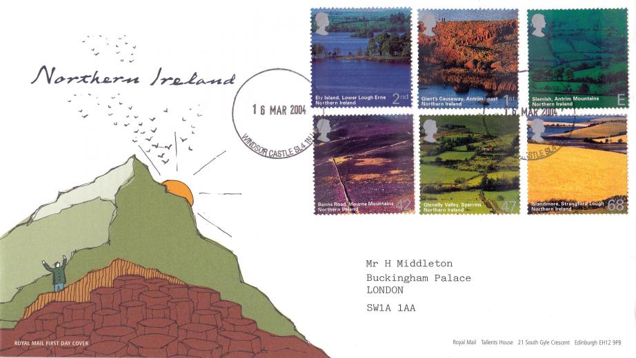 2004 (03) Northern Ireland - RM - Windsor Castle CDS