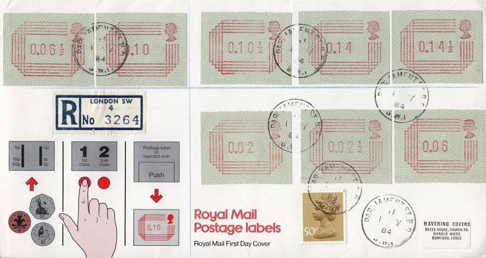 1984 (05) Frama Labels - RM - All 32 Labels - Parliament Street CDS