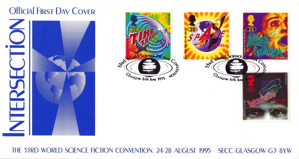 1995 (06) Sci-Fi - Cover Collection 'Science Fiction Convention' Official