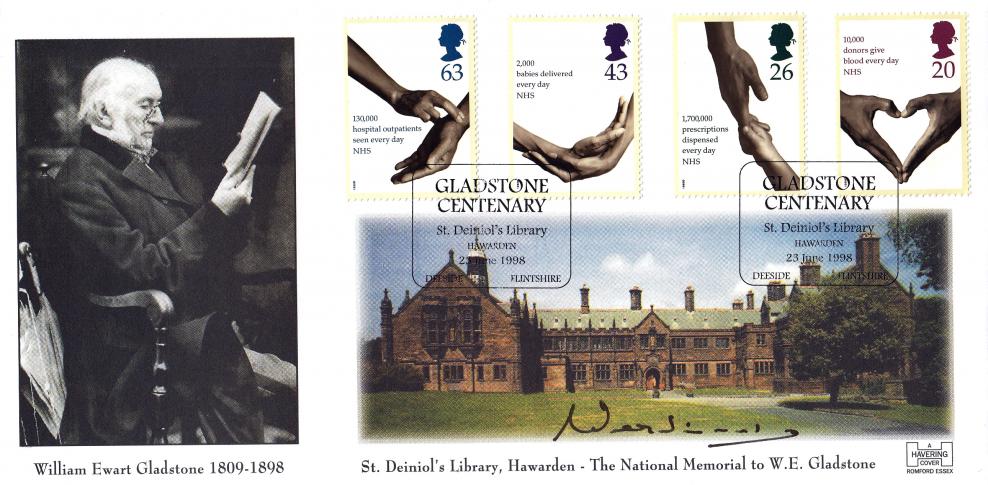 1998 (06) National Health Service - Havering 'Gladstone Centenary' Official - Signed by the Duke of Westminster