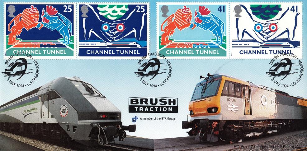 1994 (05) Channel Tunnel - Bradbury 'Brush Traction' Official