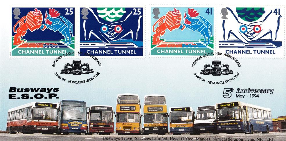1994 (05) Channel Tunnel - Dawn Busways ESOP Official