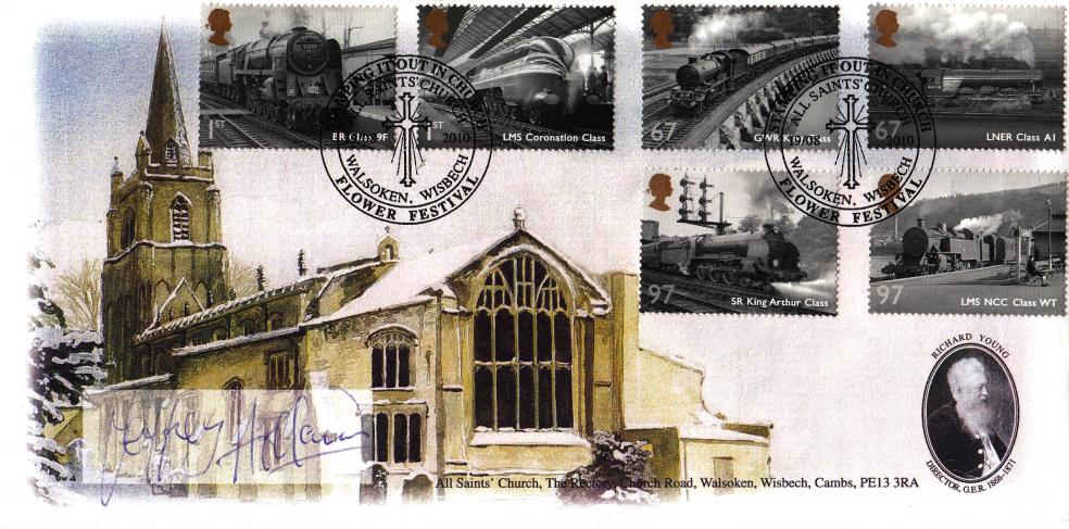 2010 (08) Great British Railways - All Saints Church Official - Signed by Jeffrey Holland